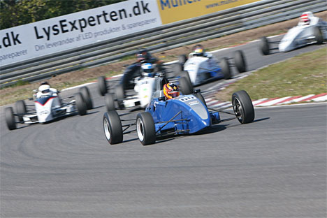 Michelle Gatting er en af årets debutanter i Formel Ford-klassen